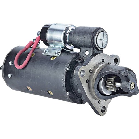 New Starter Compatible with/Replacement for Case Diesel 35Mt Series Dd; 12-Volt; Cw; 10-Tooth, A64907